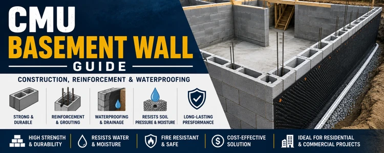 What Is a CMU Basement Wall?