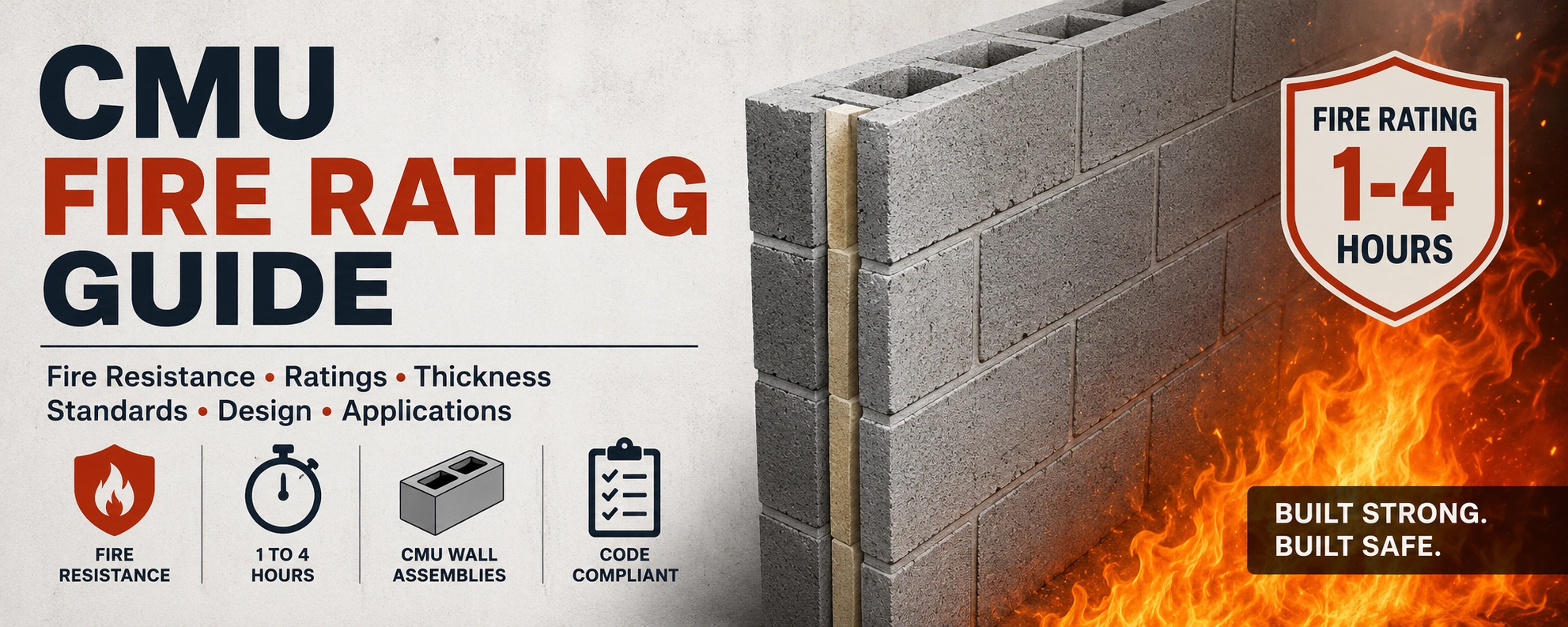 CMU Fire Rating Guide