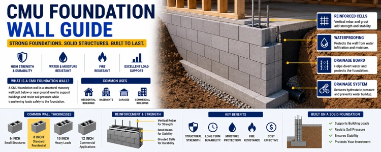 CMU Foundation Wall Guide