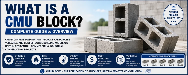 What Is a CMU Block? Complete Guide for Construction Projects
