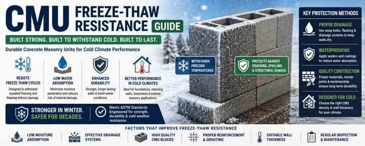 CMU Freeze-Thaw Resistance Guide