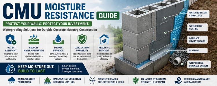 CMU Moisture Resistance Guide