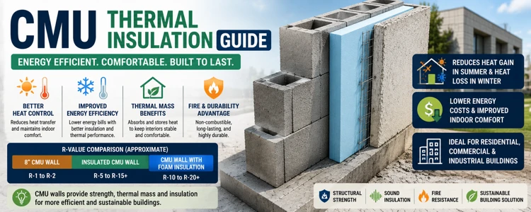 CMU Thermal Insulation Guide