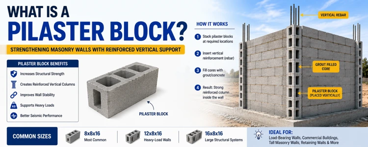 What Is a Pilaster Block?