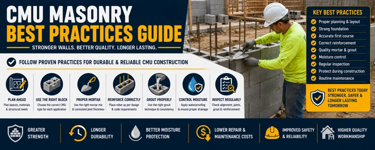 CMU Masonry Best Practices Guide