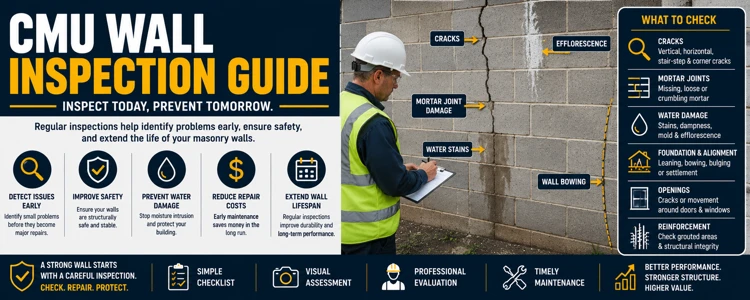 CMU Wall Inspection Guide