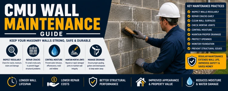 CMU Wall Maintenance Guide