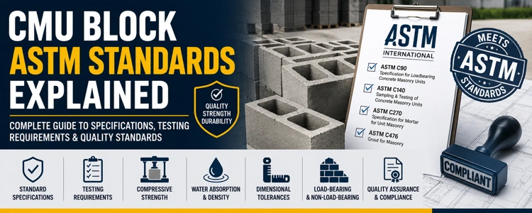 CMU Block ASTM Standards Explained