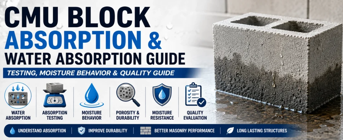 CMU Block Absorption & Water Absorption Guide