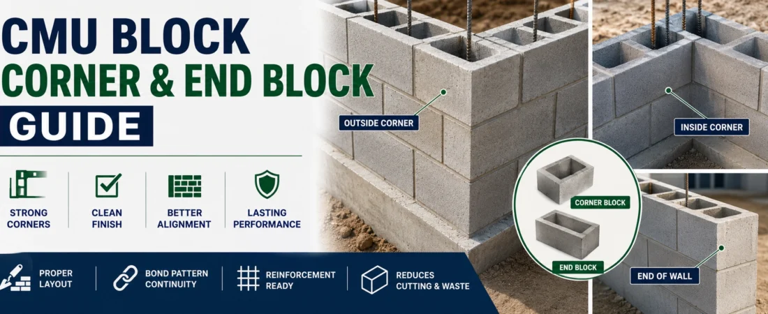 CMU Block Corner & End Block Guide