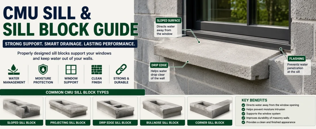 CMU Sill & Sill Block Guide